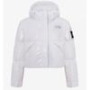 Куртка пуховая North Face White Label Glossy Elverun Rds Женская Nj1dq81k