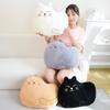 Очаровательная плюшевая подушка-кошка для детей Мягкая, успокаивающая мягкая игрушка Идеально подходит для сна