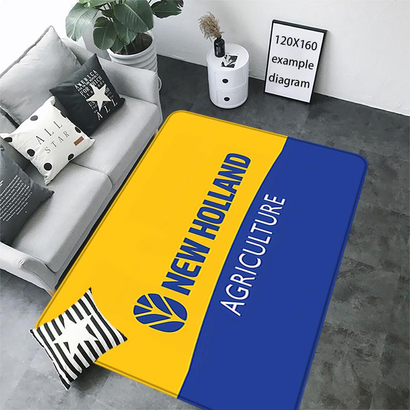 Doormat Flannel Floor Mat Indoor Foot Rug NEW HOLLANDS Fluffy Bedside Mats Kitchen Corridor Water Absorbent Carpet Balcony Decor