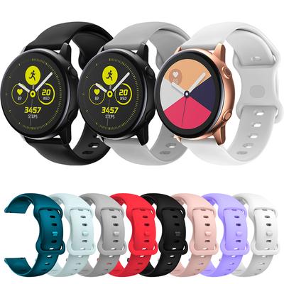 20 мм ремешок для Samsung Galaxy Watch 4 46 42 мм ремешок с застежкой-бабочкой водонепроницаемый ремешок для часов для использования на открытом воздухе 20 мм универсальный ремешок для часов