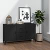 VidaXL Black Buffet 100x36x60 Cm Engineered Wood 812520