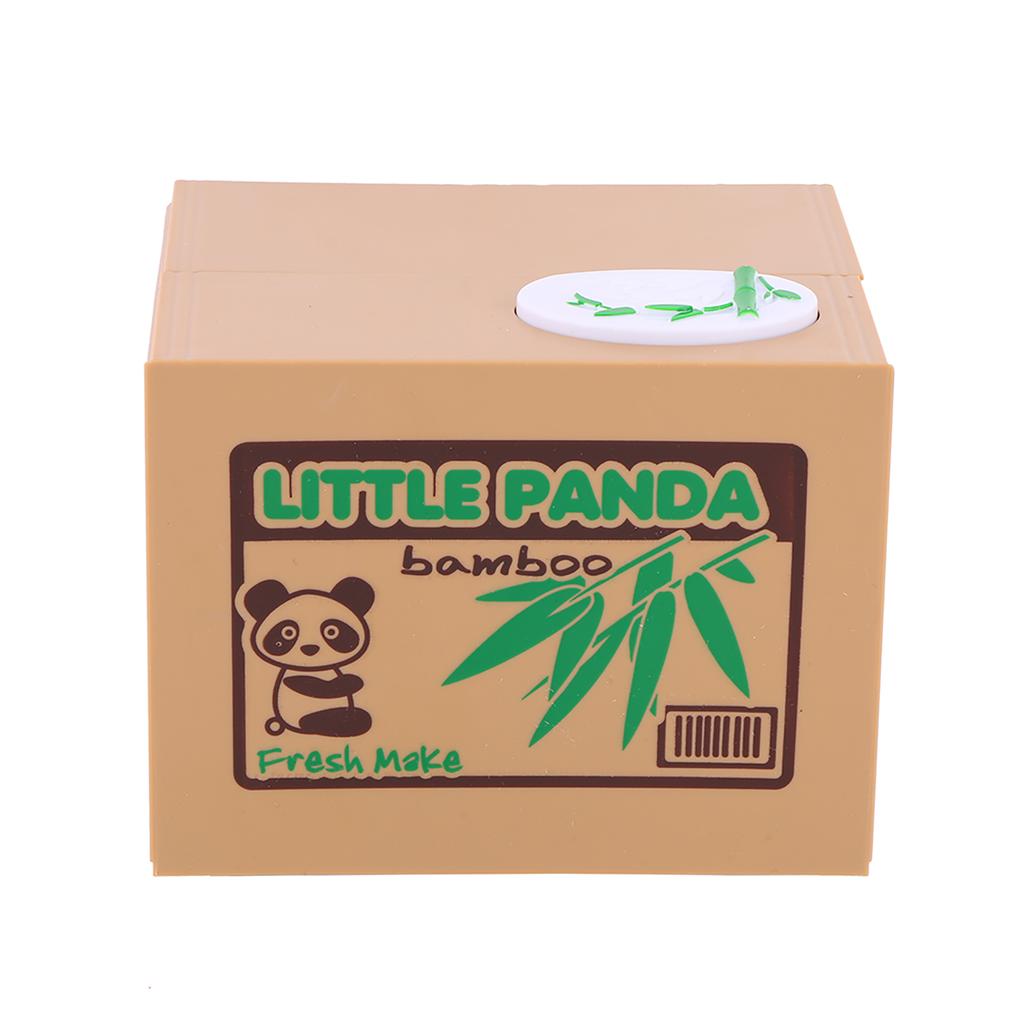 Panda Money Box Coin Bank, Automatic Stealing Coins Cents Bank Saving Box