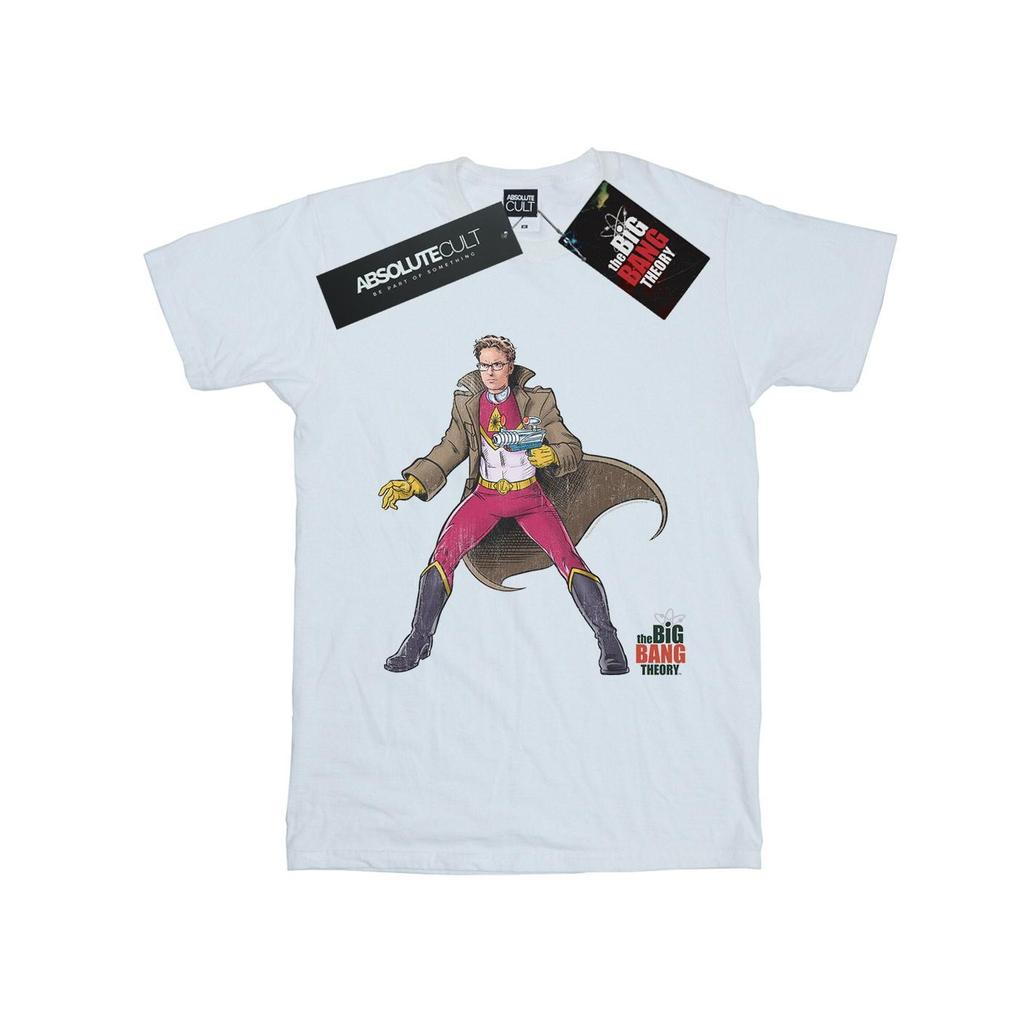 The Big Bang Theory Mens Leonard Superhero T-Shirt