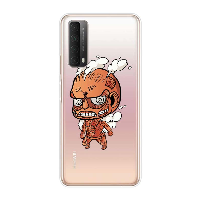 Мягкий чехол для телефона «Атака Титанов» для Huawei Y9S Y6S Y8S Y9A Y7A Y8P Y7P Y5P Y6P Y7 Y6 Y5 Pro Prime 2020 2019