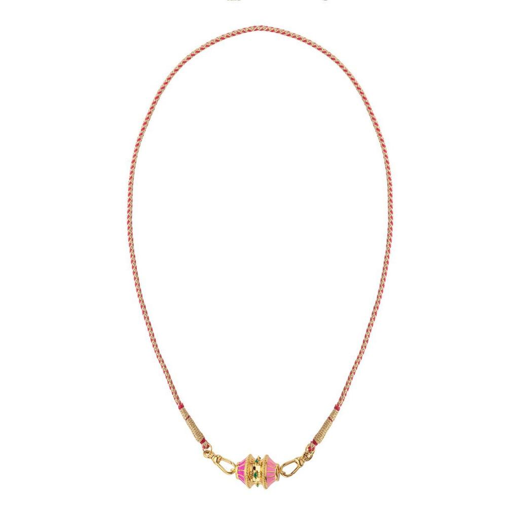 Dopamine Twist Valentine'S Day Gift Irregular Necklace Furnace Vacuum Plating 18K Gold Warranty