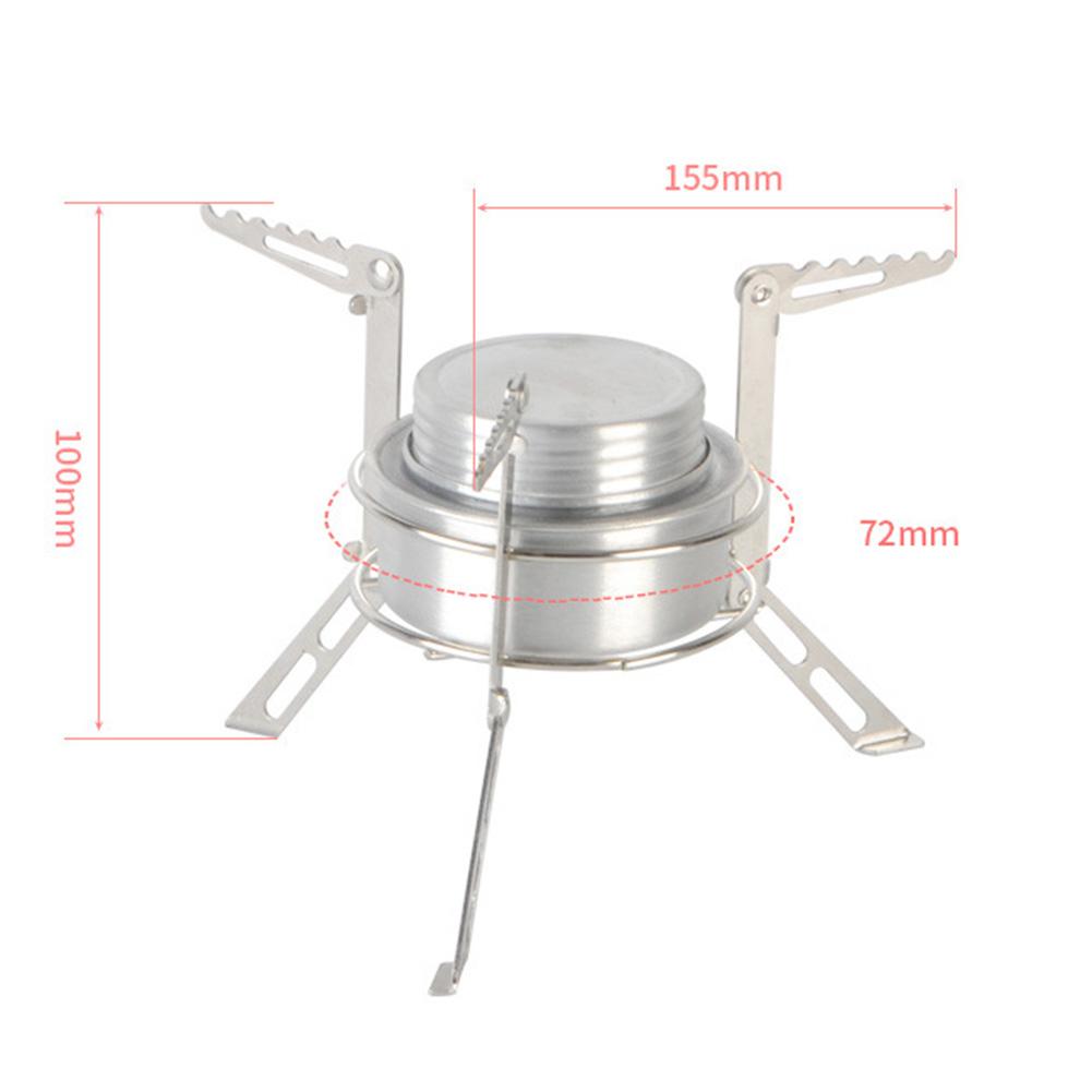 Кемпинговая спиртовая плита круглая спиртовая плита с подставкой для стойки для кемпинга, пикника, барбекю