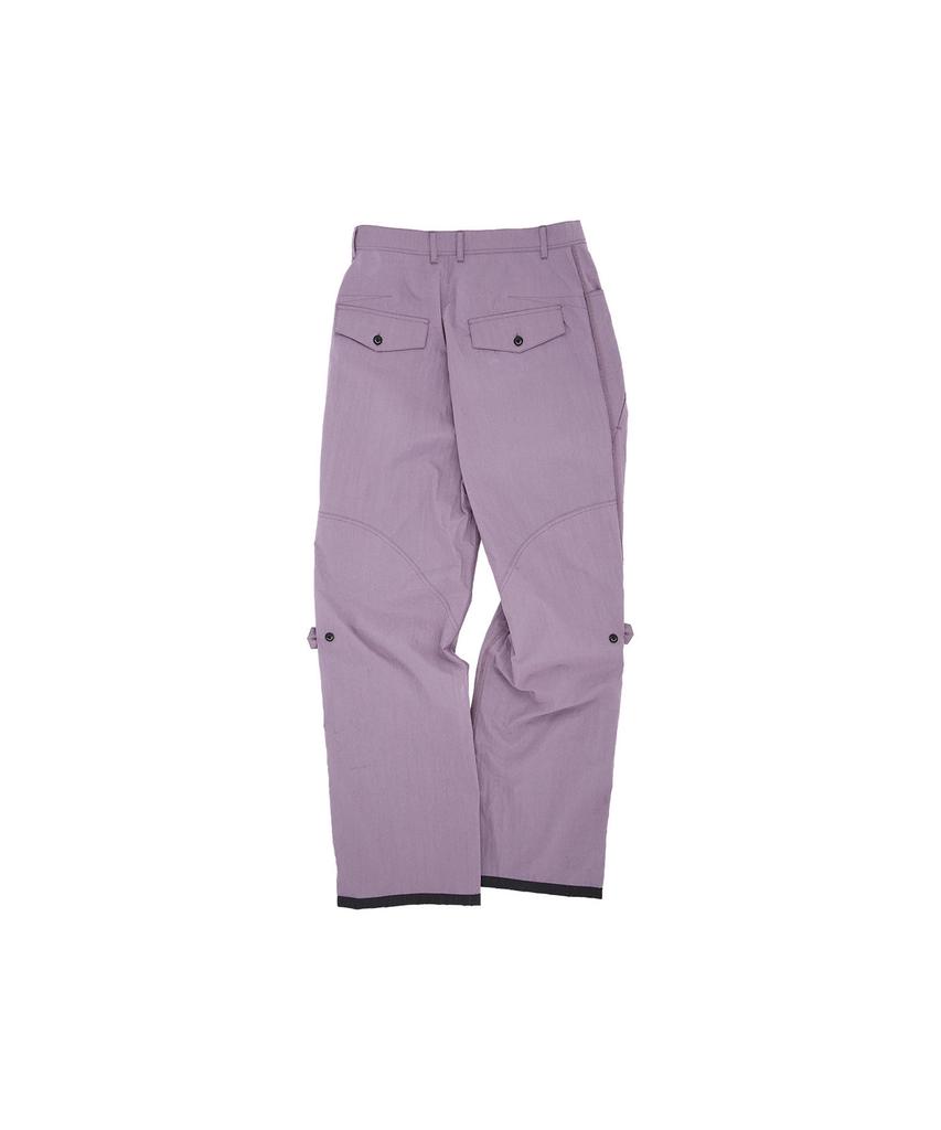 Andersson Bell Cracked Nylon Inside-Out Trousers Apa673M(Purple)