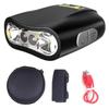 Mini Sensor LED Headlamp 2 Lighting Mode IPX4 Waterproof Head Flashlight USB Rechargeable Mini Cap Clip Light for Camping Hiking