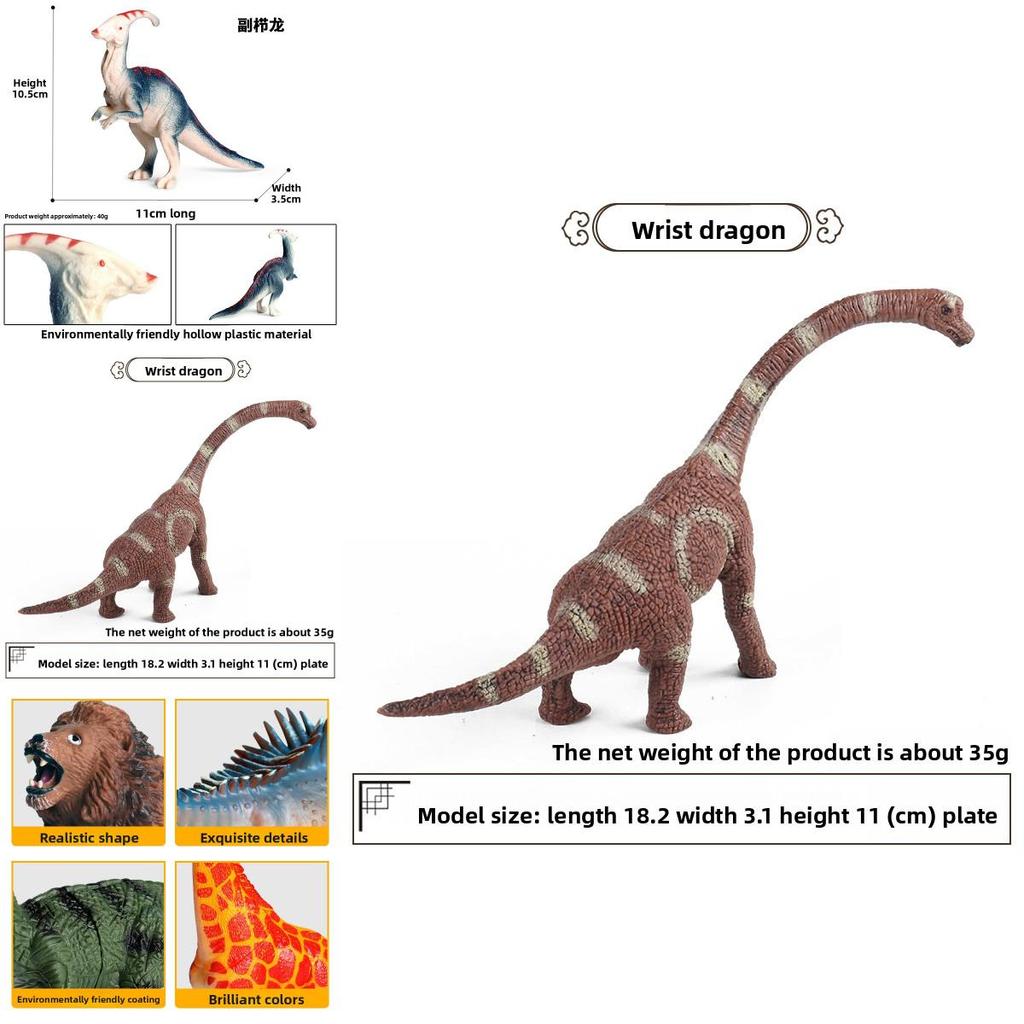 Фигурка динозавра Тираннозавра Рекса из пластика для детей, развивающая игрушка и для демонстрации