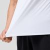 SAUCONY Однотонная простая футболка с принтом логотипа в виде буквы, с круглым вырезом, мужские топы, белая SC2249075A-PR116