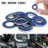 5-30Pcs Car Engine Oil Drain Plug Gaskets Sump Seal Washer Oil Pan Ring 12mm Hole for Toyota Camry Corolla Lexus OE# 90430-12031