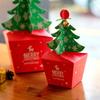 10 Pcs Large Capacity Christmas Gift Box Paper Gift Packaging Box Christmas Tree Candy Box  New Year