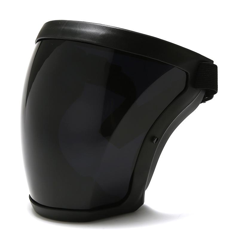 High-Definition Transparent Anti-Droplet Face Shield with Dustproof Riding Goggles 968