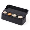 Walfront Car Portable Plastic Coin Holder Storage Box Case Container Coin Organizer Storage Bag Coin Holder Car