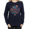 Disney Womens/Ladies Coco Tree Pattern Sweatshirt