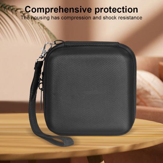Чехол для переноски колонки для Tribit StormBox Micro EVA Жесткий чехол на молнии Портативная дорожная сумка для хранения беспроводной колонки Защитный органайзер
