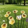 3pcs Flower Shape Bee Butterfly Water Dispenser Ceramic Bee Watering Station  Outdoor Use