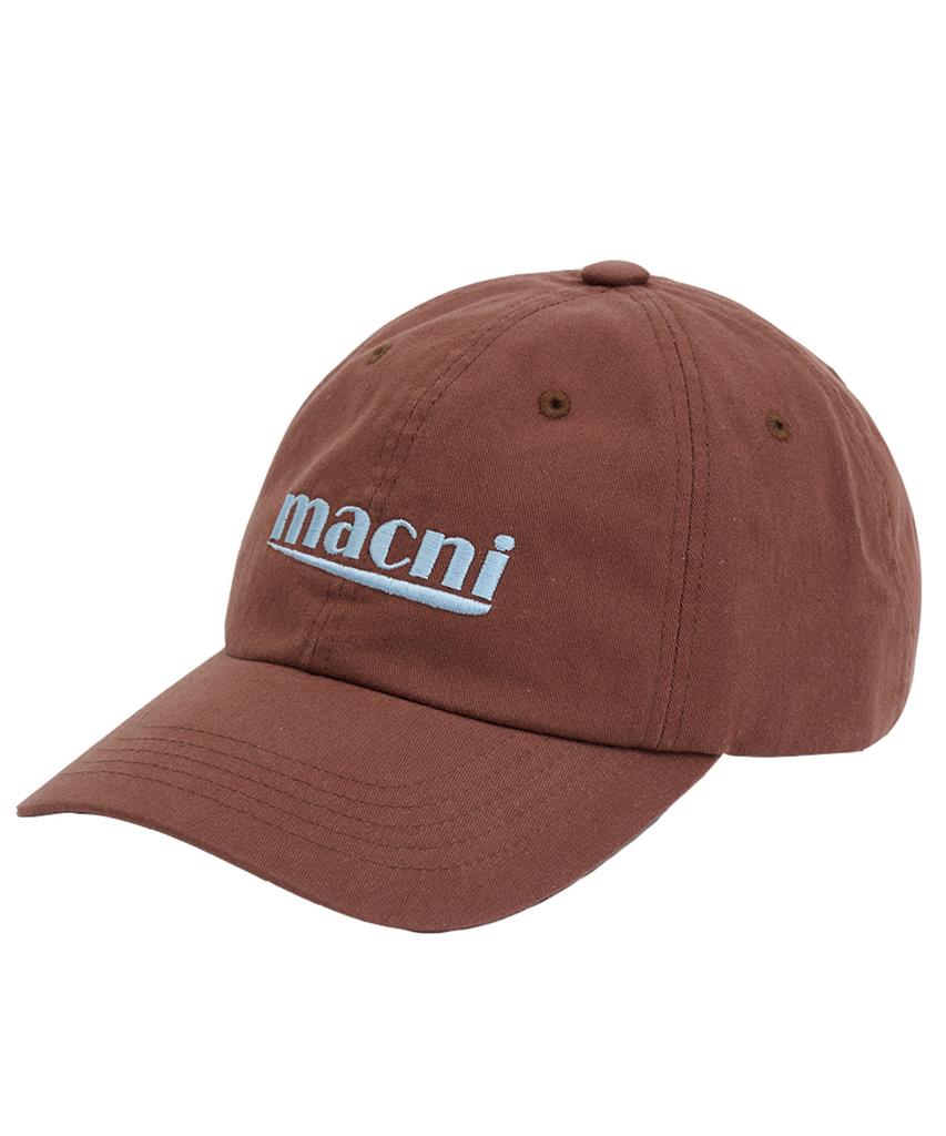 Кепка с логотипом Makeuni_Коричневая