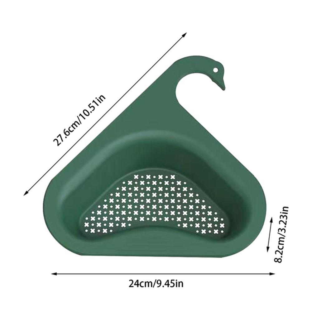 Сливная корзина для кухонной раковины, сливная стойка «Лебедь», многофункциональный подвесной кран, треугольная полка, корзина для инструментов для хранения бытовых гаджетов