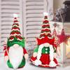2Pcs  Doll Gnome Faceless Doll Decoration Christmas Decorations Couple Plush Doll Decoration