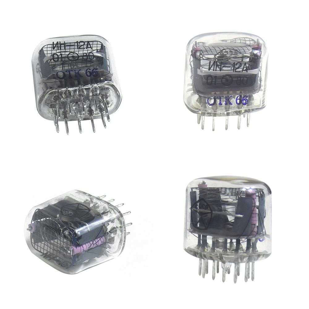 IN-12 IN12 Газоразрядная индикаторная лампа с десятичной точкой Символьная газовая лампа Цифровые часы Nixie Газоразрядная лампа для светонакапливающих часов Цифровые LED часы Nixie