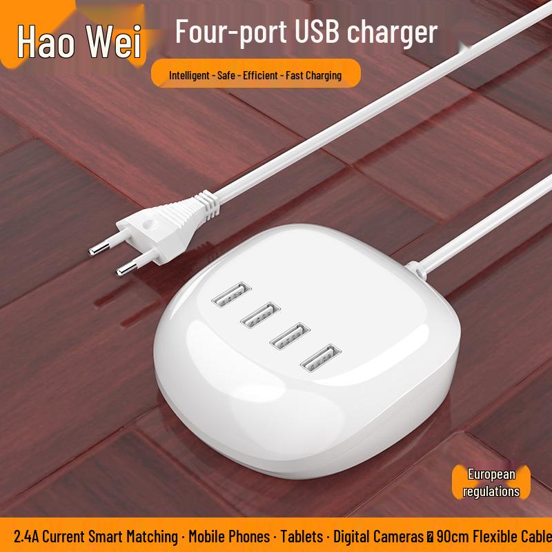 USB-разветвитель с 10 портами для быстрой зарядки, 5V2.4A с PD
