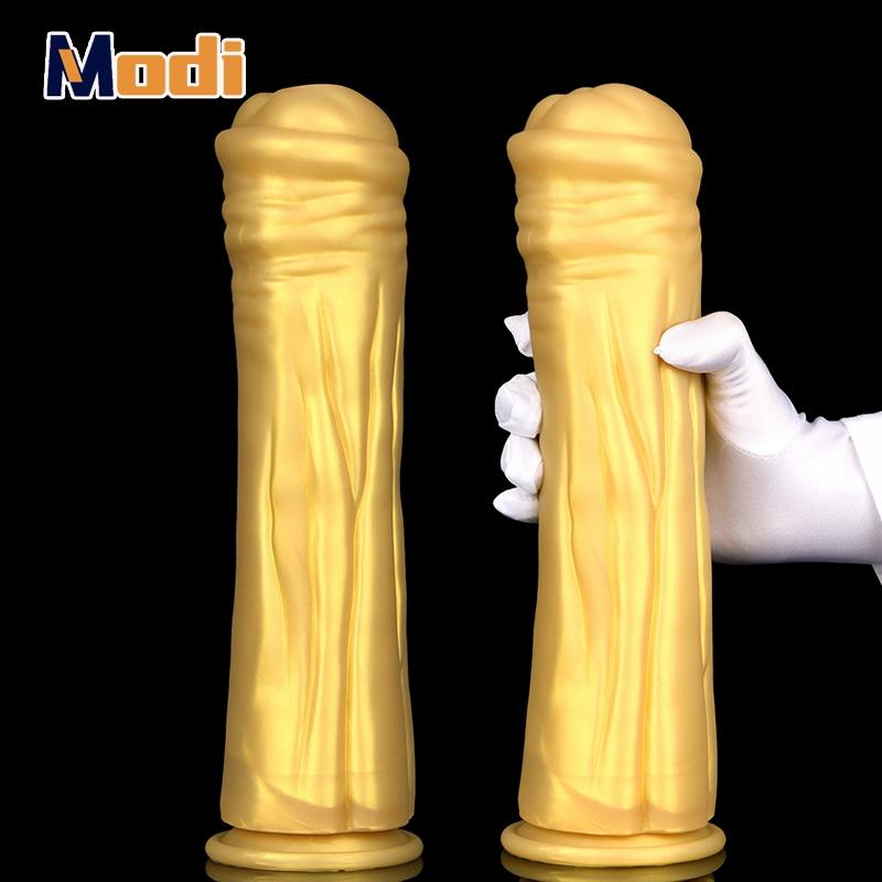 MoDi Огромный анальный фаллоимитатор с ремешком на мастурбаторах, секс-игрушки для женщин и мужчин, большая Анальная пробка, конский фаллоимитатор для женщин