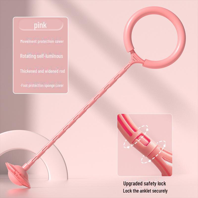 Luminous Flash Children's Jumping Foot Ring Toy