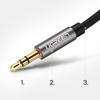 Ugreen AV119 Premium 5m 3.5mm Stereo Audio Cable - Black High-Fidelity Mini Jack Connector