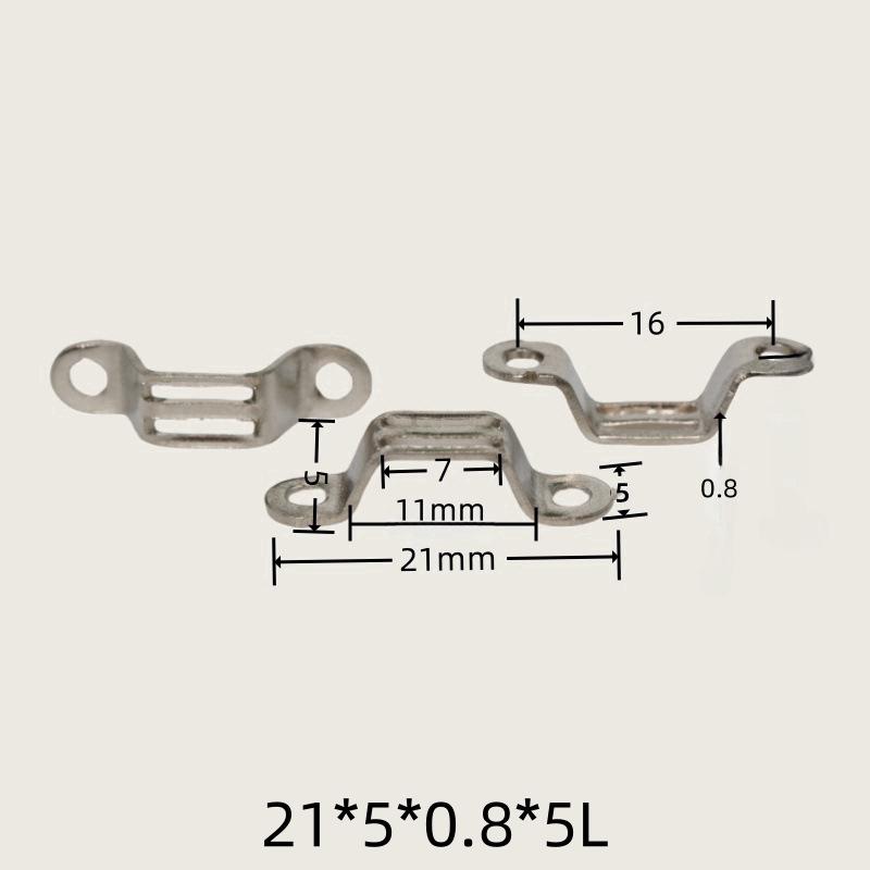 Bridge-Type Metal Wire Clamp Terminal Block Saddle Clip for Lighting Wiring
