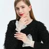 Women Lace Floral Horn Cuffs Ruffled Detachable Fake Sleeves Wedding Shirt Sweater Fake Sleeves Wrist Warmer