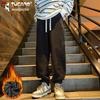 TUCANO Men's Autumn/Winter Fleece-Lined Jogger Pants