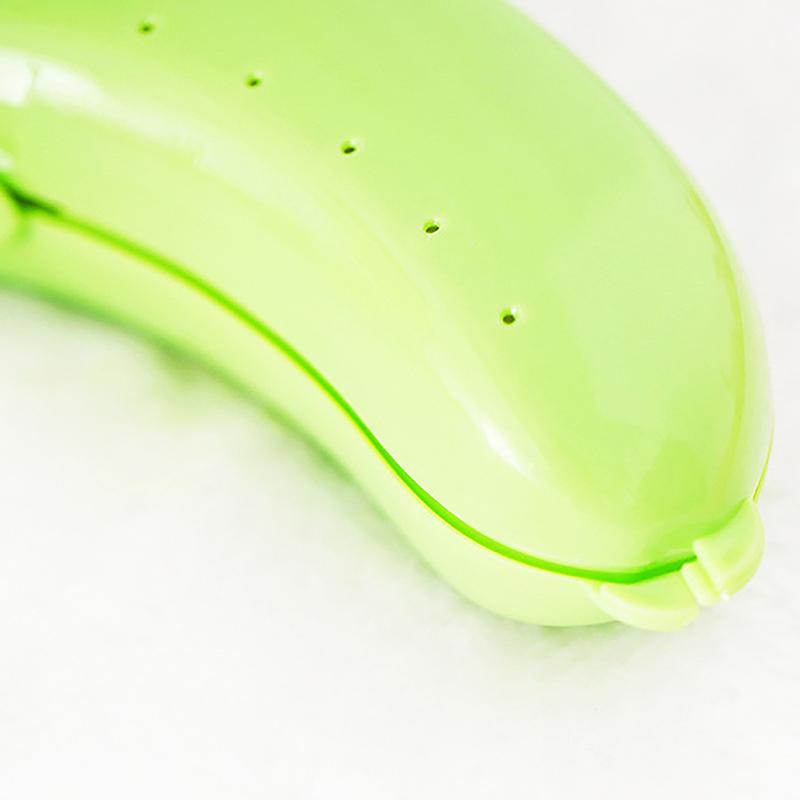 Креативный пластиковый портативный органайзер для принадлежностей в виде банановой коробки, дорожный, для пикника, для хранения фруктов