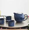 ZERO JAPAN Universal Teapot for 7 People, BBN-06, JB Jeans Blue, W194×D140×H124mm