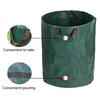 Foldable Garden Waste Bag Large Capacity Leaf Sack Light Storage Bag Garbage Wastebasket Garden Leaves Debris Trash Can
