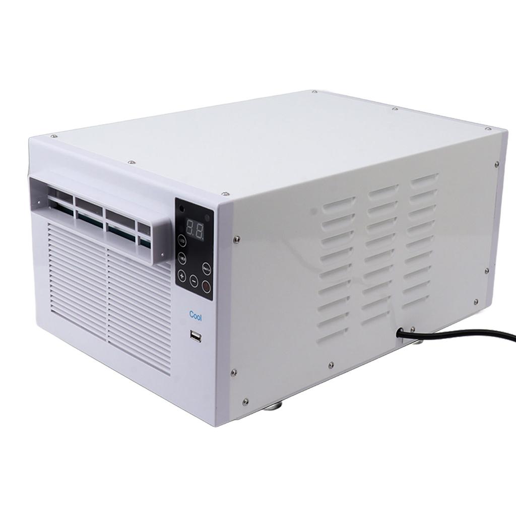 Мощный охлаждающий малошумный мини-кондиционер с 1,5-метровой сеткой для кровати с вентиляционной трубой для кухни и кабинета
