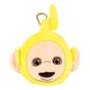 T's Factory Teletubbies Plush Toy with Carabiner, Zipper, Mascot, Lala, H10 X W9.6 X D6.5cm, TT-5541827LL