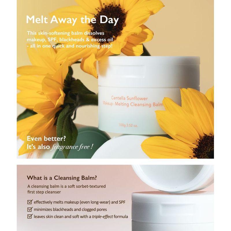 haruharu wonder - Centella Sunflower Makeup-Melting Cleansing Balm