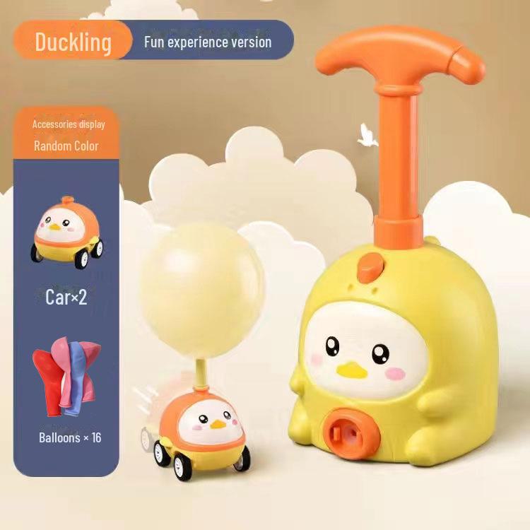 Воздушный скутер Douyin Piggy Power: Детская игрушка-животное, работающая на воздушных шарах