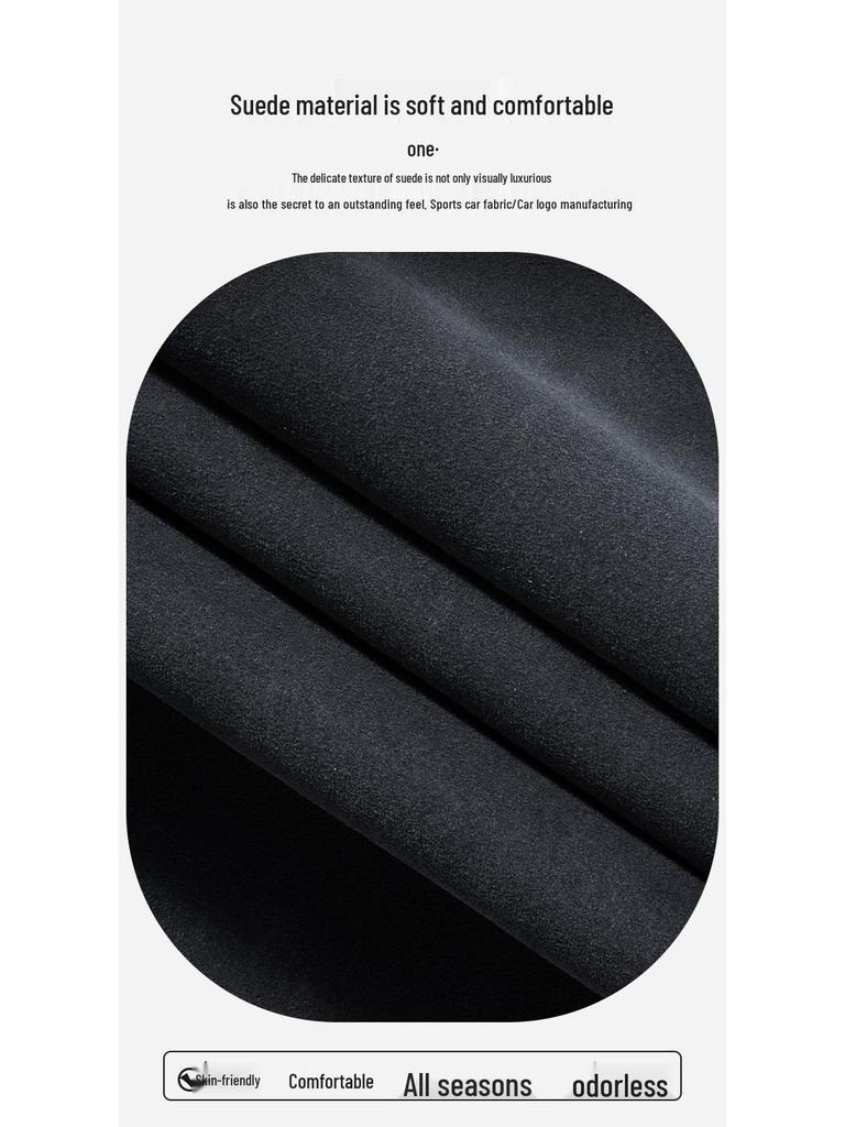 Роскошный зимний замшевый подголовник для автомобиля: Плюшевая подушка для поддержки поясницы и шеи