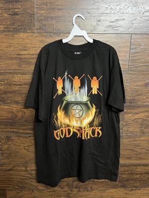 Винтажная футболка группы Godsmack Куклы Вуду / Котел XL Унисекс