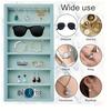 1Pc, 6 Slot Glasses Storage Tray, Jewelry Accessories Storage Tray, Glasses Display Tray, Home Storage Drawer Closet Divider