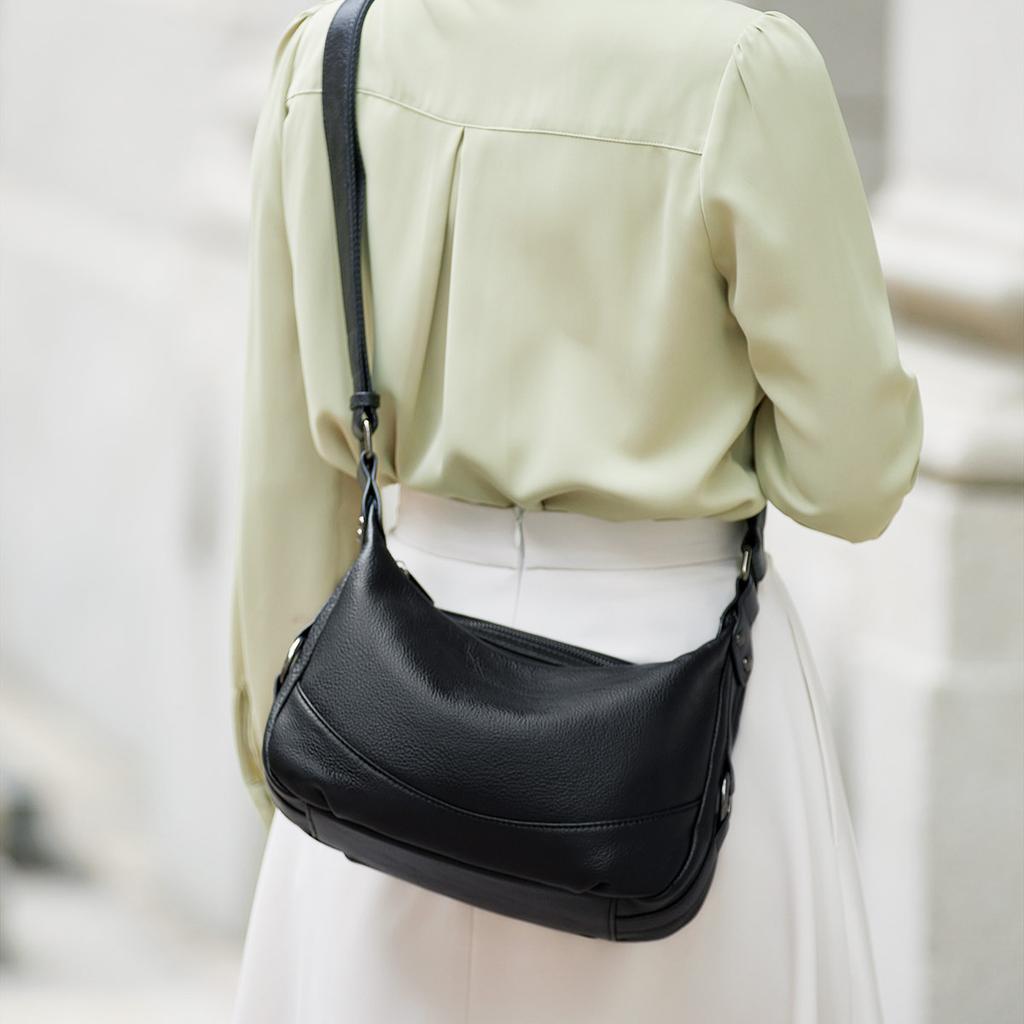 Настоящие первые кожаные женские сумки через плечо, роскошные дизайнерские сумки через плечо, женские мягкие сумки высокого качества