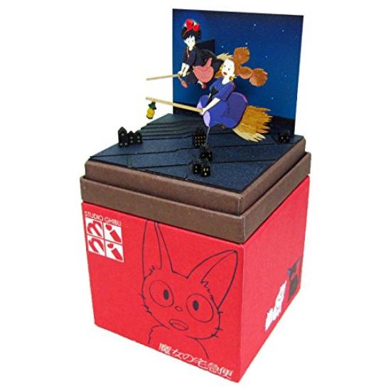 Sankei Studio Ghibli Mini Delivery Service Senpai Paper Craft Kiki's Majo-san Non-Scale MP07-81