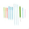 Набор из 9 пластиковых и вязальных крючков для вязания крючком для рукоделия