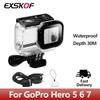 Водонепроницаемый защитный корпус для подводной зарядки, водонепроницаемый до 50 м для экшн-камеры GoPro Hero 7 6 5 Black