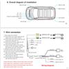 24Ghz Millimeter Wave Radar BSD Blind Spot Detection System Change Lane Safer BSM Blind Spot Monitoring Assist Drive
