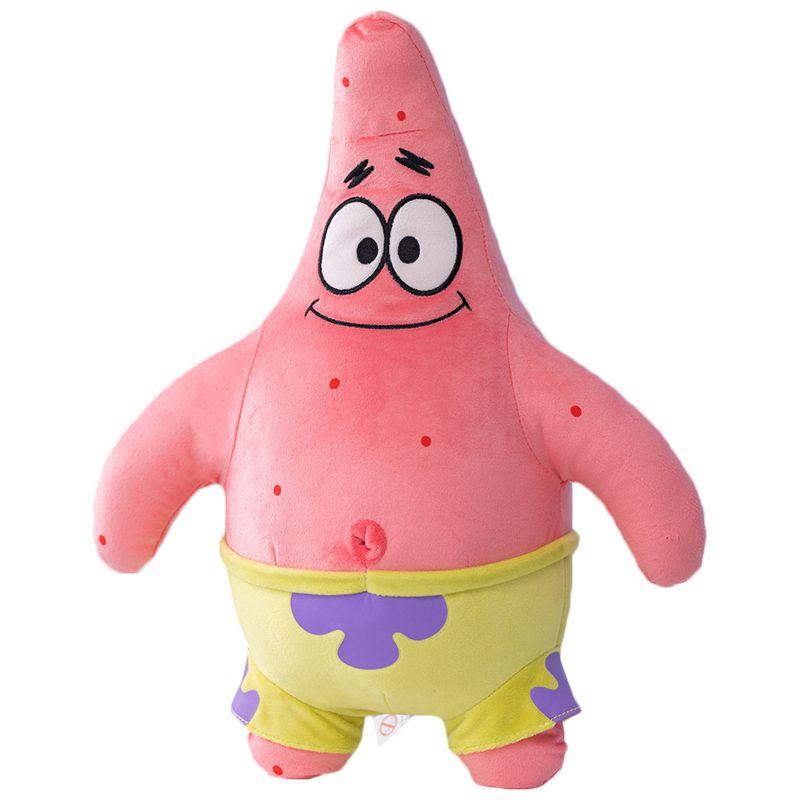 Fluffy Spongebob Patrick Star Squidward Plush Toy Pendant Soft Stuffed Doll For Girls And Boys