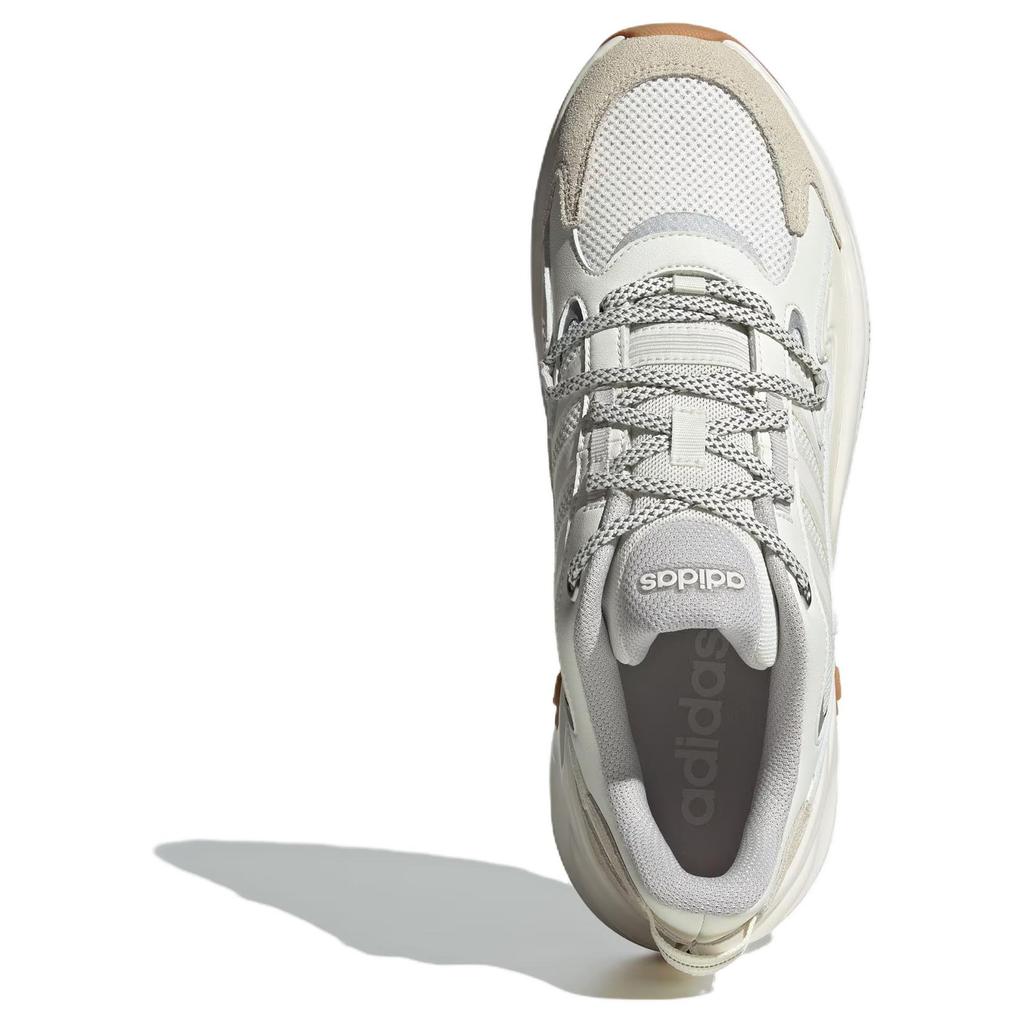 adidas Ozwave Surge Удобные Универсальные Нескользящие Износостойкие Низкие Кроссовки Папы Унисекс Белые JR3185