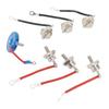 RSK6001 Diode Rectifier Kit for 70A Generator Set Spare Parts Good Rectification Effect 8cm Cable